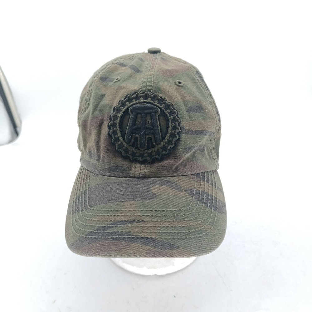 Barstool Sports Camo Hat Adjustable Baseball Cap Green Brown Camouflage #6